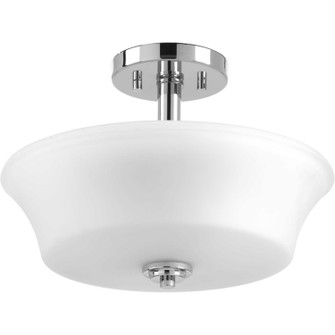 Cascadia Two Light Semi-Flush Convertible in Polished Chrome (54|P3644-15)