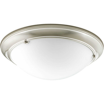 Eclipse Three Light Flush Mount in Brushed Nickel (54|P3563-09)