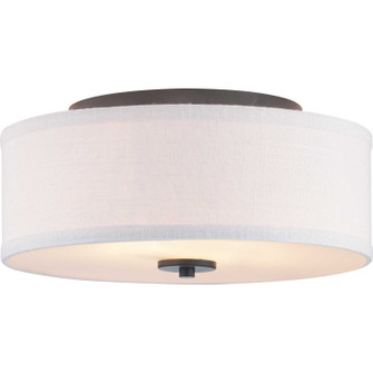 Inspire Two Light Flush Mount in Graphite (54|P350130-143)