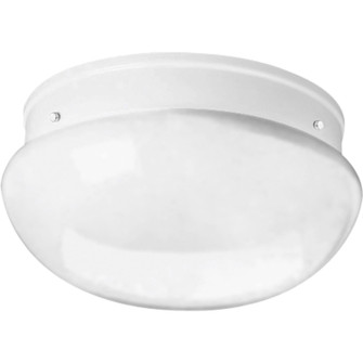 Fitter Two Light Flush Mount in White (54|P3412-30)