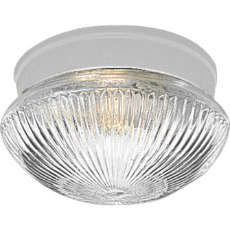 Fitter One Light Flush Mount in White (54|P3405-30)