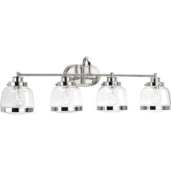 Judson Four Light Bath in Polished Nickel (54|P300083-104)