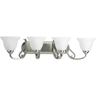 Torino Four Light Bath Bracket in Brushed Nickel (54|P2884-09)