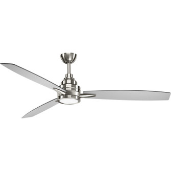 Gaze 60'' Ceiling Fan in Brushed Nickel (54|P2554-0930K)