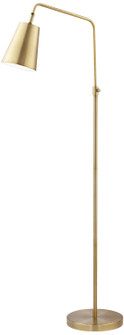 Zella Floor Lamp in Brushed Antique Brass Plated (24|9R145)