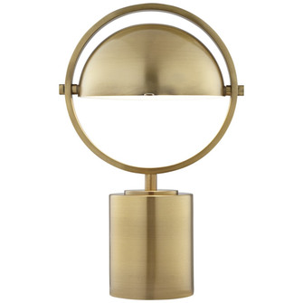 Drome Table Lamp in Brushed Antique Brass Plated (24|9R118)