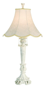 Chateau De Bordeaux Table Lamp in Distressed White (24|46175)