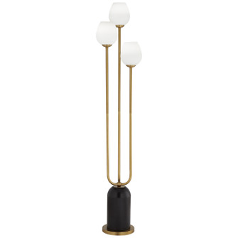 Grayson Three Light Floor Lamp in Black (24|414X0)