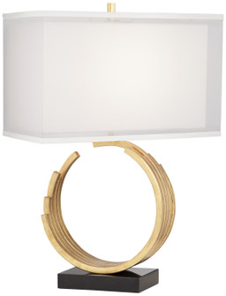 Riley-Gold Leaf Table Lamp in Gold Leaf (24|37V18)