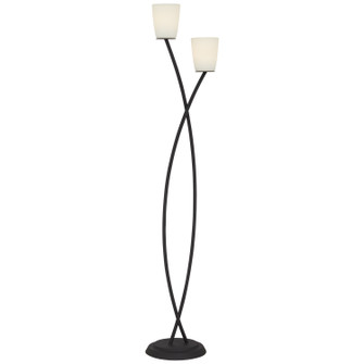 Everly Two Light Floor Lamp in Black (24|335H0)