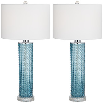 Renzo - Set Of 2 Table Lamp set of 2 in Blue-Sea (24|32F03)