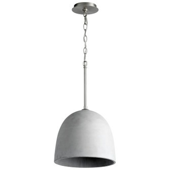 Dune LED Pendant in Grey W/ Satin Nickel (440|3-641-1624)