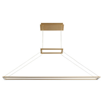 Xanni LED Pendant in Aged Brass (440|3-6055-40)
