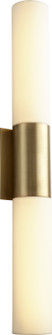 Magnum LED Vanity in Aged Brass (440|3-588-40)