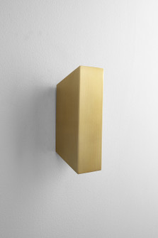 Duo LED Wall Sconce in Aged Brass (440|3-509-40)