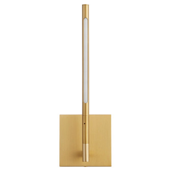 Palillos LED Wall Sconce in Aged Brass (440|3-403-40)