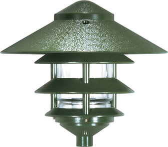 One Light Outdoor Lantern in Green (72|SF76-636)