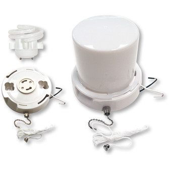 One Light Ceiling Fixture in White (72|90-2632)