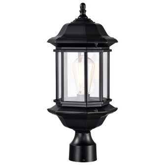 Hopkins One Light Outdoor Post Lantern in Matte Black (72|60-6115)