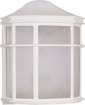 Cage Lantern One Light Wall Lantern in White (72|60-537)