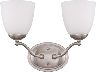 Patton Two Light Vanity in Brushed Nickel (72|60-5032)