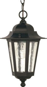 Cornerstone One Light Hanging Lantern in Textured Black (72|60-3476)