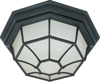 One Light Flush Mount in Textured Black (72|60-3452)