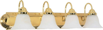 Ballerina Four Light Vanity in Polished Brass (72|60-330)