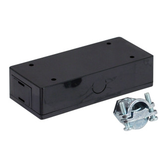 Sl LED LEDur Ledur Undercabinet J-Box W/ 2 Female Connectors in Black (167|NUA-802B)