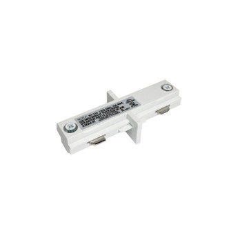 Track Syst & Comp-2 Cir Straight Connector, 2 Circuit Track in White (167|NT-2310W)