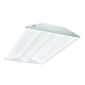 LED Lay-In Cb Troffer LED Center Basket Troffer in White (167|NPTCB-E24L40/50W)