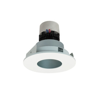 LED Pearl Recessed in Haze Pinhole / Matte Powder White Flange (167|NPR-4RPHCDXHZMPW)