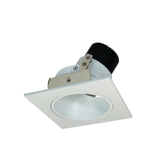 Rec Iolite 4'' Square Deep Regress Adj, in Matte Powder White Reflector / Matte Powder White Flange (167|NIO-4SD50XMPW/10)