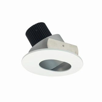 Rec Iolite LED Adjustable Slot Aperture in Haze Slot Aperture / Matte Powder White Flange (167|NIO-4RSL35QHZMPW)