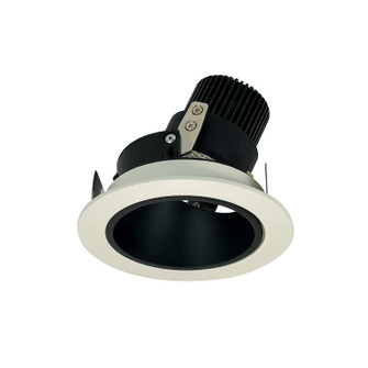 Rec Iolite LED Adjustable Deep Reflector in Black Reflector / White Flange (167|NIO-4RD40QBW)