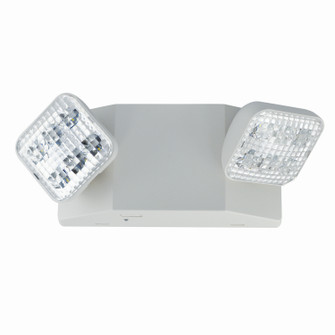 Dual Head LED Emergency Light, in White (167|NE-700LEDRCW)