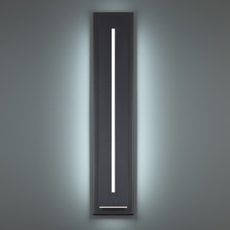 Midnight LED Outdoor Wall Sconce in Black (281|WS-W66236-40-BK)