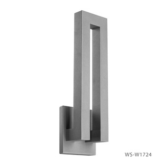 Forq LED Outdoor Wall Sconce in Graphite (281|WS-W1724-GH)