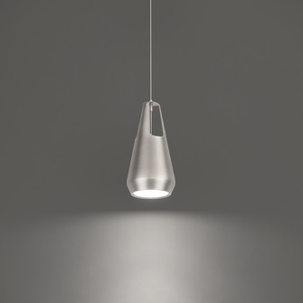 Ingot LED Mini Pendant in Brushed Nickel (281|PD-66110-BN)