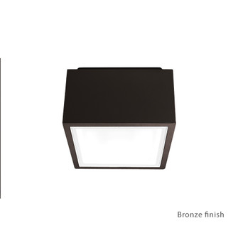 Bloc LED Outdoor Flush Mount in Bronze (281|FM-W9200-BZ)