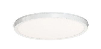 Logo LED Flush Mount in White (281|FM-4411-WT)