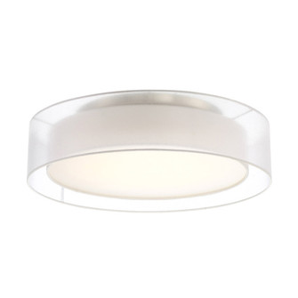 Metropolis LED Semi-Flush Mount in Brushed Nickel (281|FM-16824-BN)