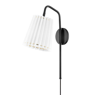 Demi One Light Wall Sconce in Soft Black (428|HL476101-SBK)