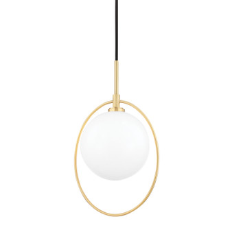 Babette LED Pendant in Aged Brass (428|H493701-AGB)