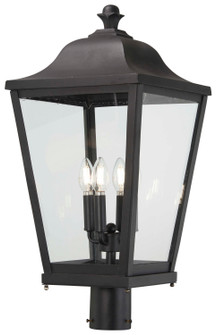 Savannah Four Light Outdoor Post Mount in Sand Coal (7|73286-66)