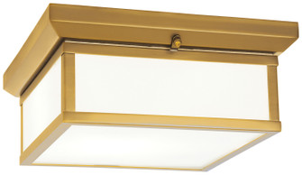 Two Light Flush Mount in Liberty Gold (7|6919-249)
