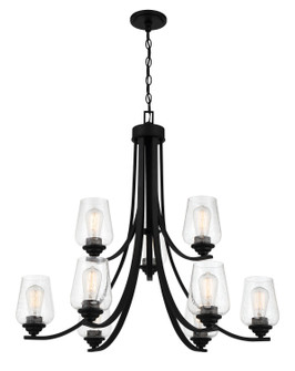 Shyloh Nine Light Chandelier in Coal (7|4929-66A)