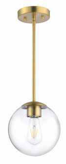 Auresa One Light Mini Pendant in Soft Brass (7|2790-695)