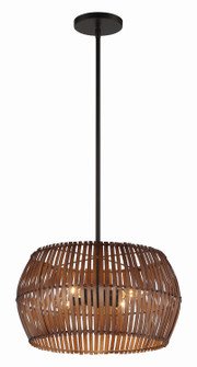 Brentwood Shore Four Light Pendant in Coal (7|2164-66A)