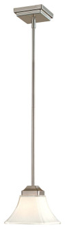 Agilis One Light Mini Pendant in Brushed Nickel (7|1811-84)